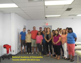 National Academy of Osteopathy class of Feb 2013 in Toronto (2)